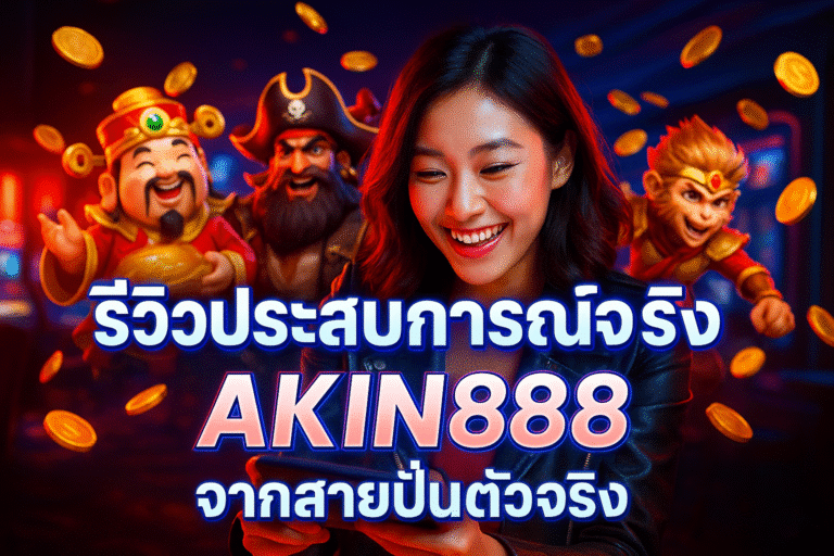 รีวิวประสบการณ์จริง AKIN888 จากสายปั่นตัวจริง