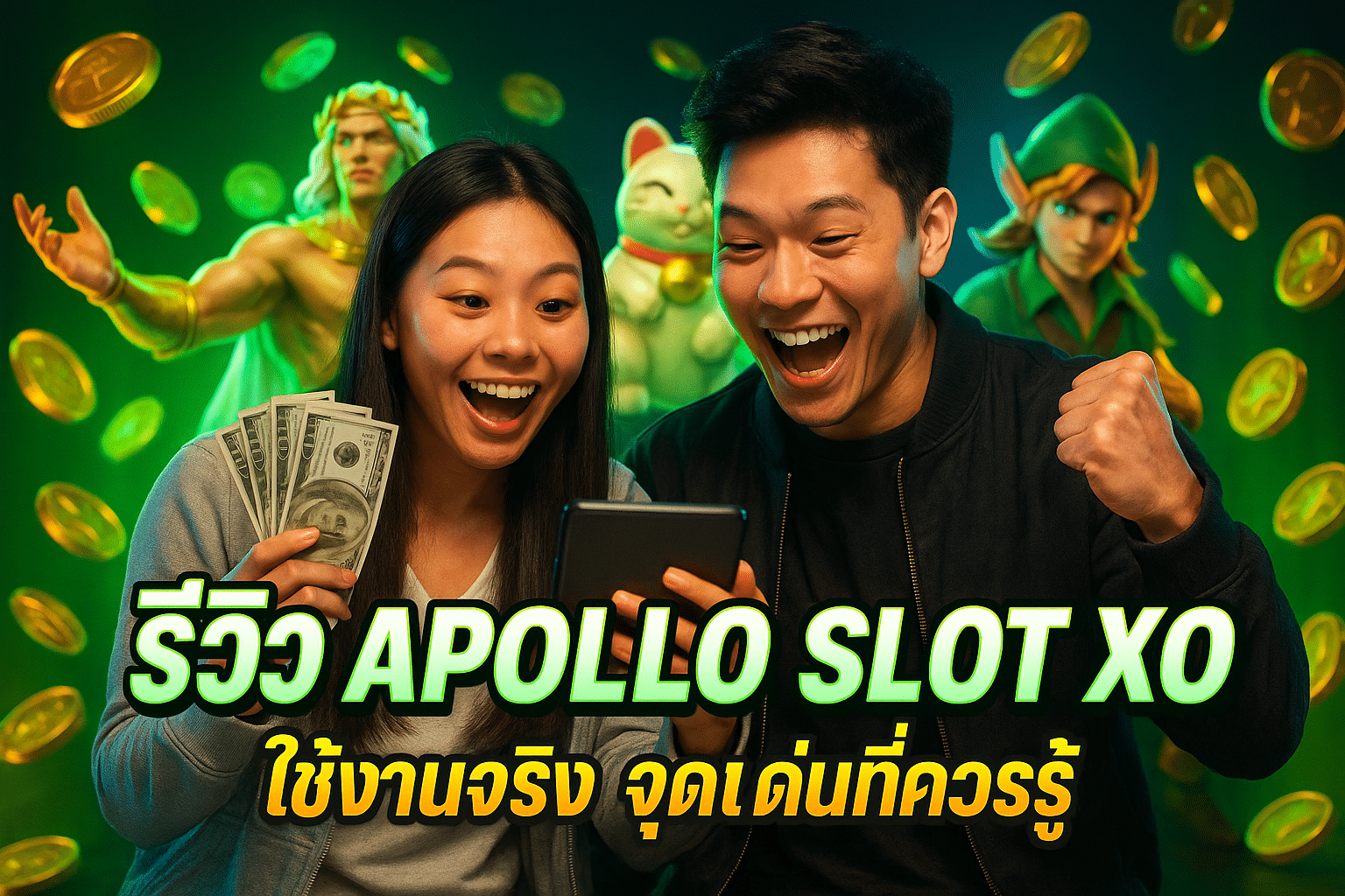 รีวิว APOLLO SLOT XO ใช้งานจริง จุดเด่นที่ควรรู้