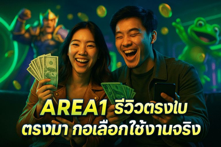AREA1 รีวิวตรงไปตรงมา ก่อนเลือกใช้งานจริง
