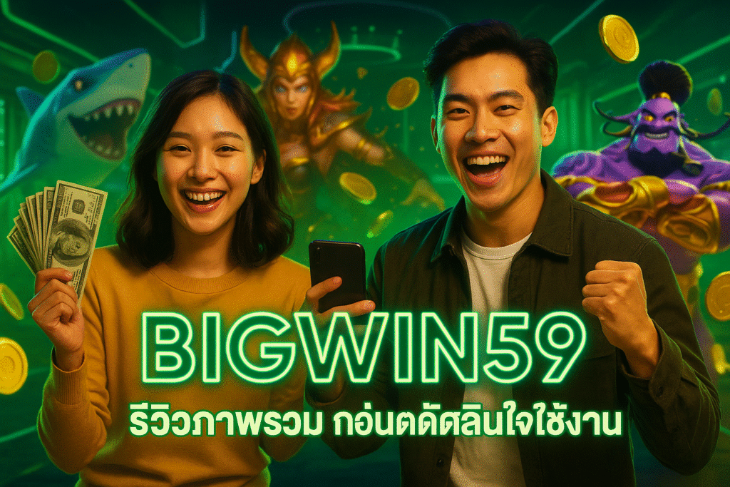 BIGWIN59 รีวิวภาพรวม ก่อนตัดสินใจใช้งาน